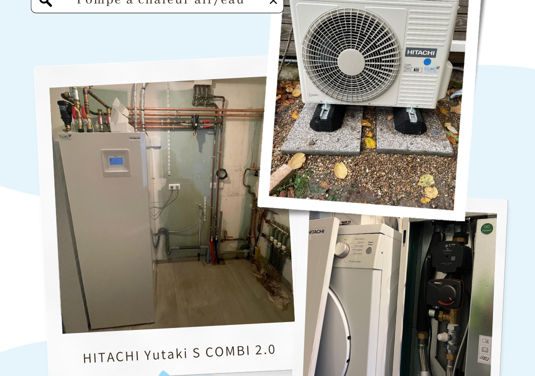 Installation d&rsquo;une pompe à chaleur air/ eau HITACHI pour un chauffage plus économique à La-Ferté-Saint-Aubin (45).